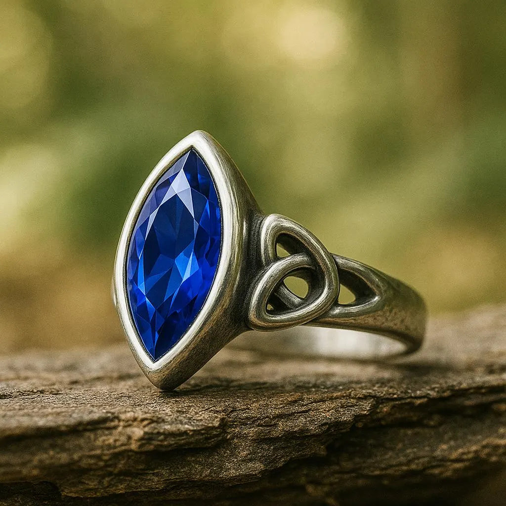 Viking Ring for Men – Celtic Knot Stainless Steel Norse Wedding Band